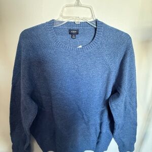 J. Crew Men's Classic Blue Crewneck Sweater